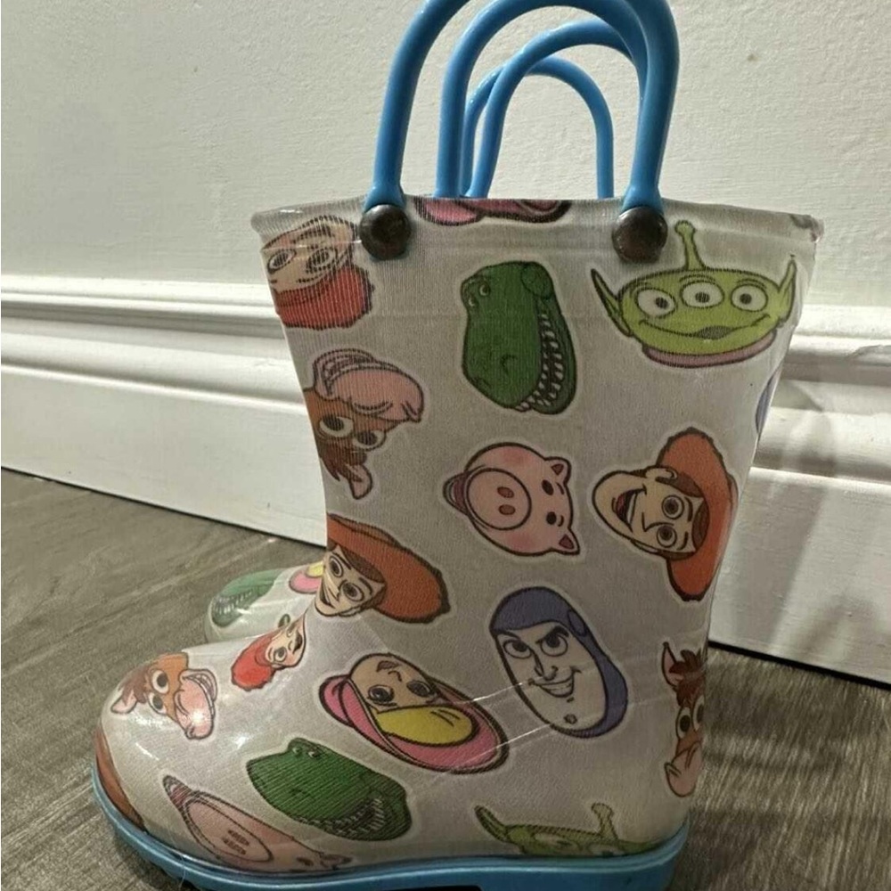 Kids Toy Story Rain Boots- size 5C